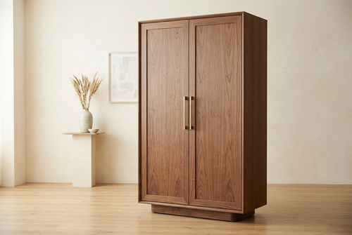 AI-generated high-end custom kitchen pantry concept